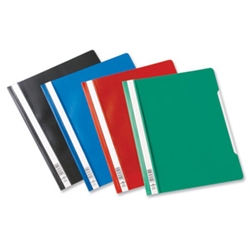 Durable Clear View Folder Green Ref 257005 [Pack